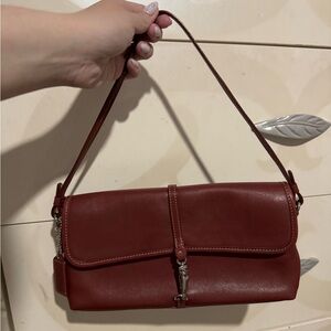 Coach Cherry Red Hampton Bag price negotiable